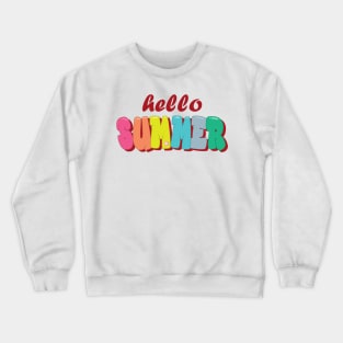 Hello Summer Crewneck Sweatshirt